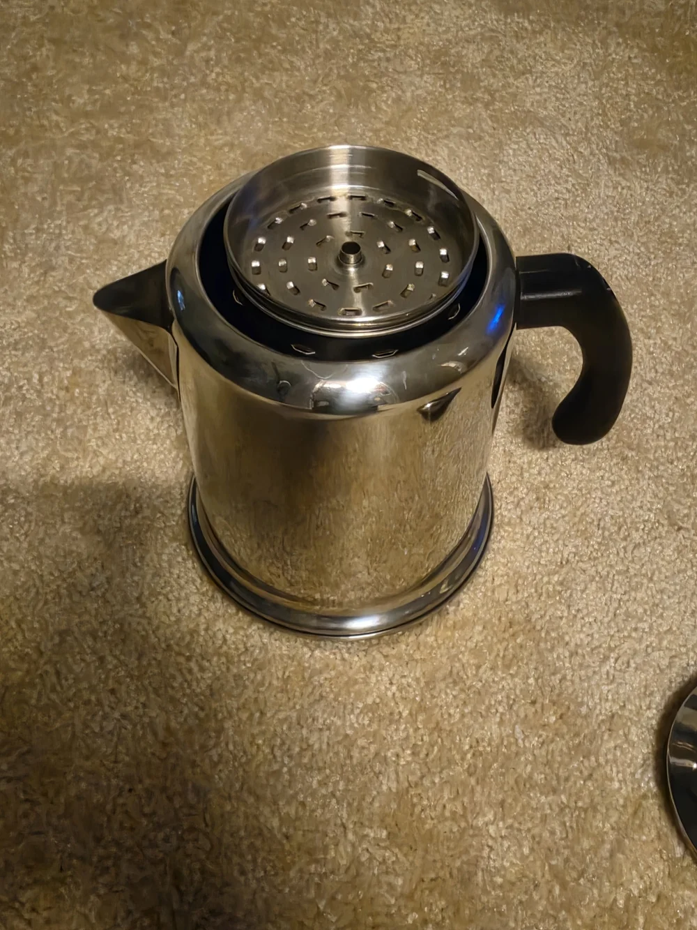 Classic Yosemite Stainless Steel Coffee Percolator Camp Stovetop Heavy Duty Pot